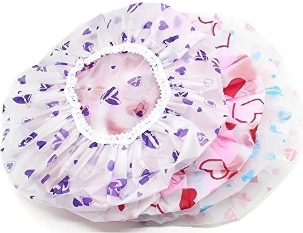 MeeTo Printed Shower Caps