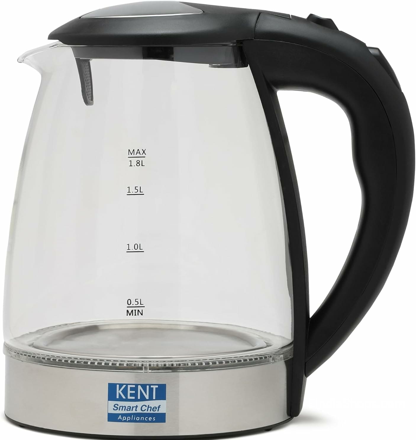 KENT Elegant Electric Glass Kettle